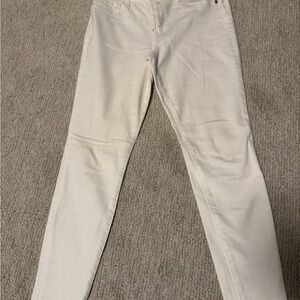 White Denim Skinny Jeans